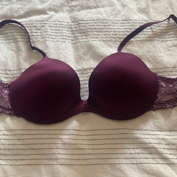 La SENZA body kiss purple bra. Size 32B. - Picture 2 of 6